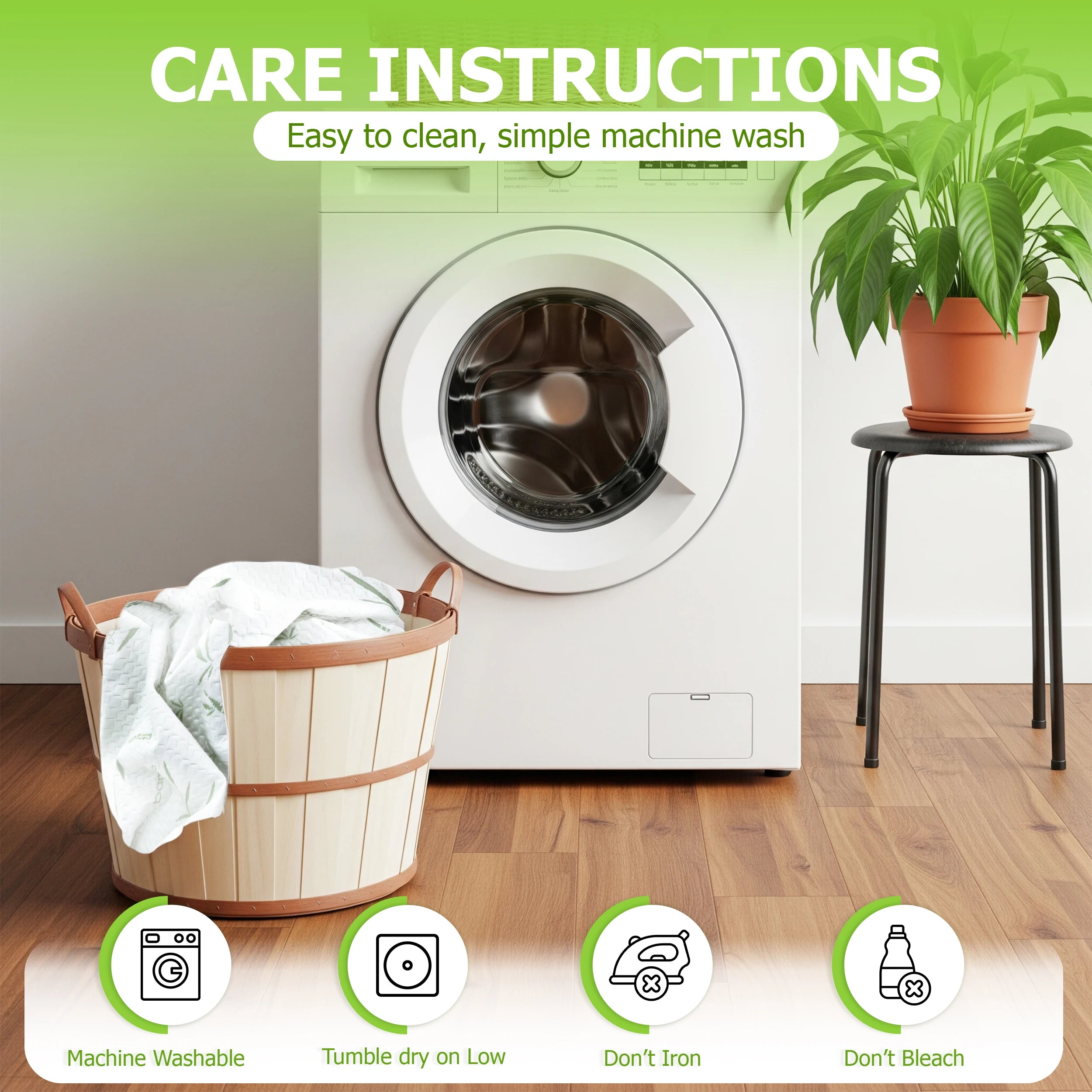 Mattress Protector, Cooling, 100% Waterproof - Fitted Style