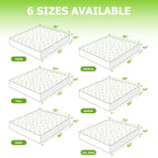 Mattress Protector, Cooling, 100% Waterproof - Fitted Style