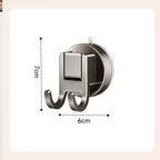 Suction Cup Hooks - Holds 5lbs, Removable, Reusable