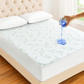 Mattress Protector, Cooling, 100% Waterproof - Fitted Style