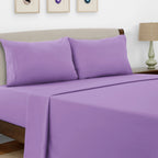 Bed Sheet Set,  4 PC Brushed Microfiber