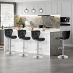 Adjustable Swivel Barstools Set of 2
