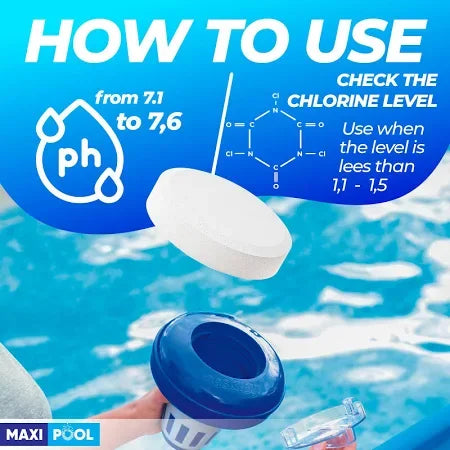3" , 50 Pounds Chlorine Tablets