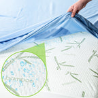 Mattress Protector, Cooling, 100% Waterproof - Fitted Style