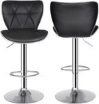 Adjustable Swivel Barstools Set of 2