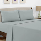 Bed Sheet Set,  4 PC Brushed Microfiber