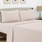 Bed Sheet Set,  4 PC Brushed Microfiber