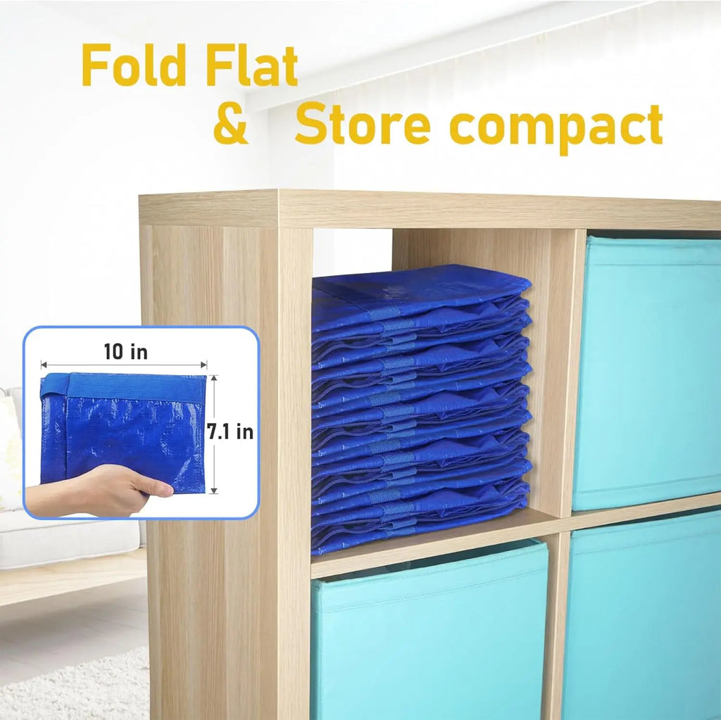 6 Pack Extra Large Moving Bags, Zippers