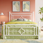 Platform Bed Frame, Vintage Victorian