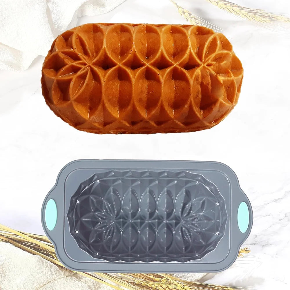 Silicone non-stick bread pan