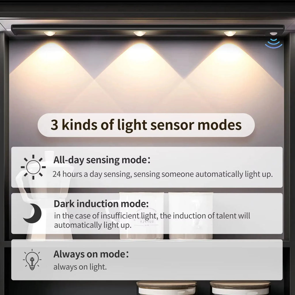 LED Under Cabinet Lights, Motion Sensor