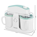 Dual Bowl Automatic Ice Cream Maker
