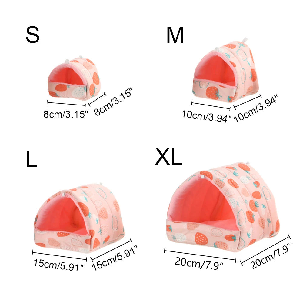 Winter Small Pet Sleeping Bed