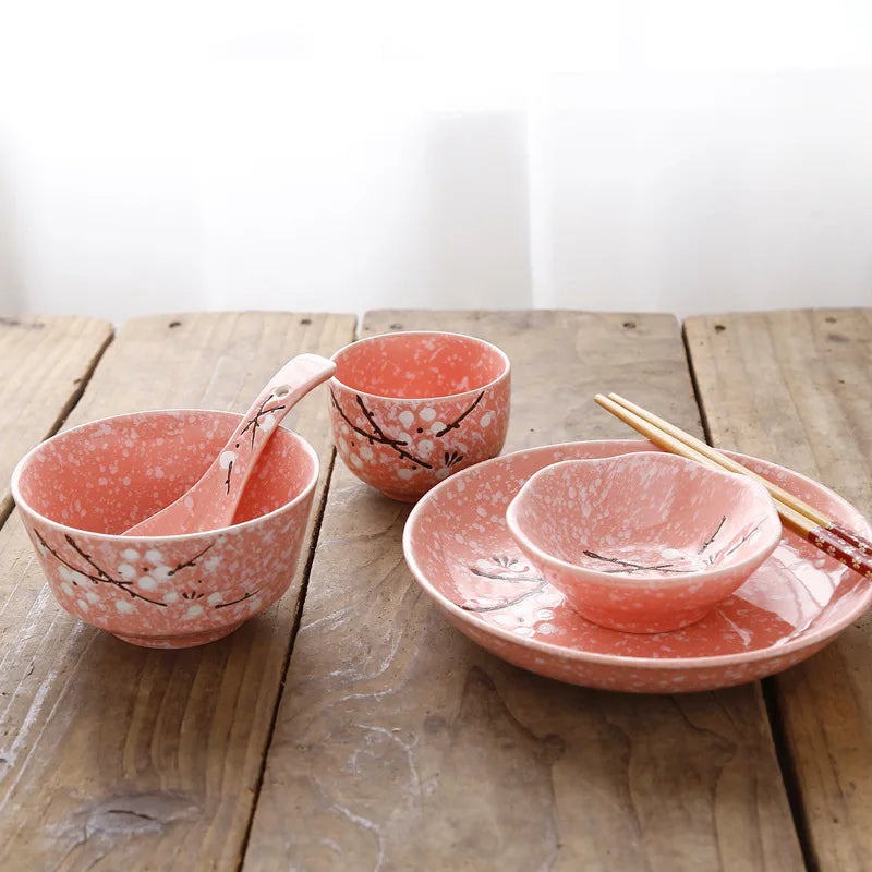 6-Piece Japanese Rice Bowl Set