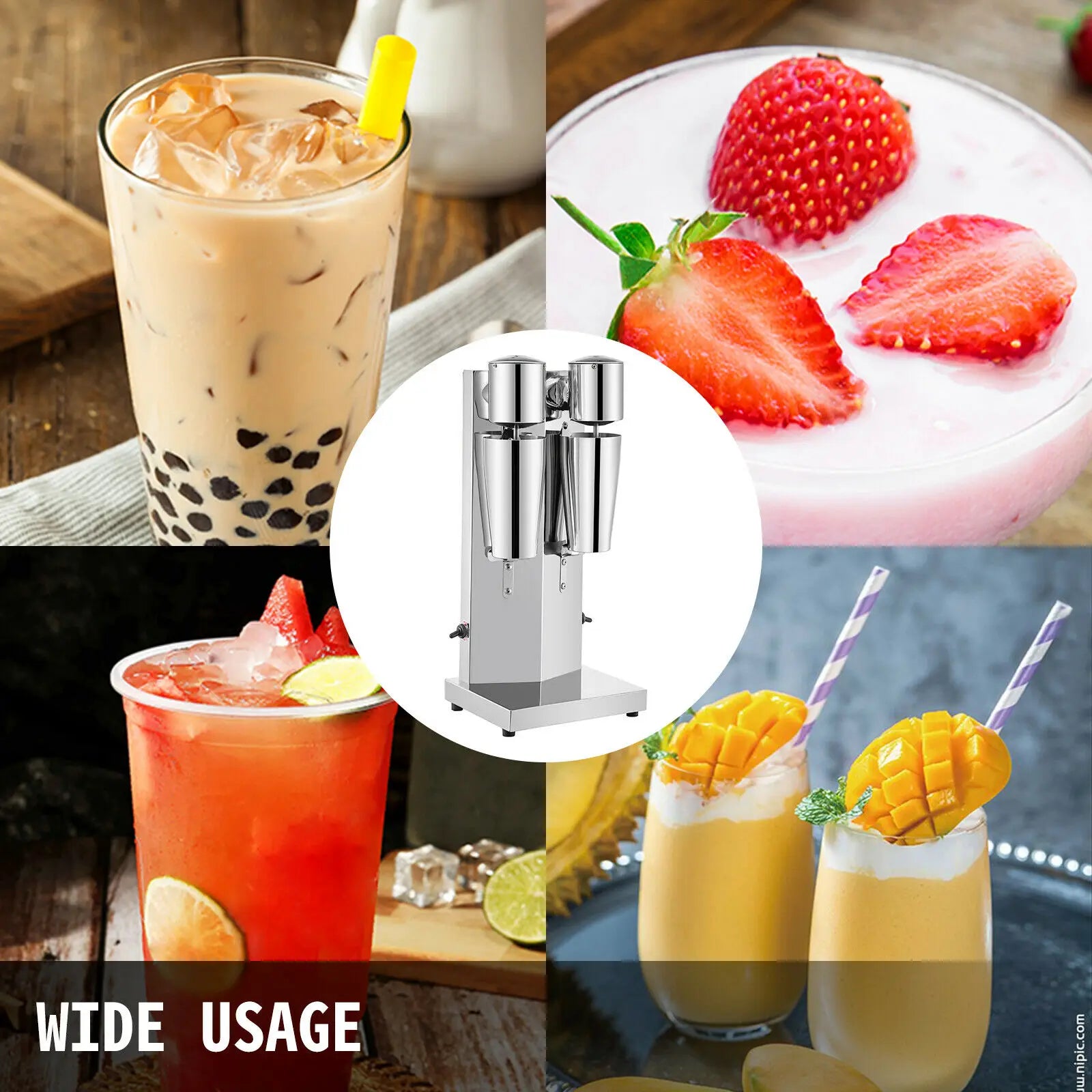 Auto Milk Shake Stainless Steel Mixer