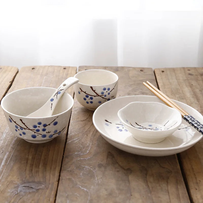 6-Piece Japanese Rice Bowl Set