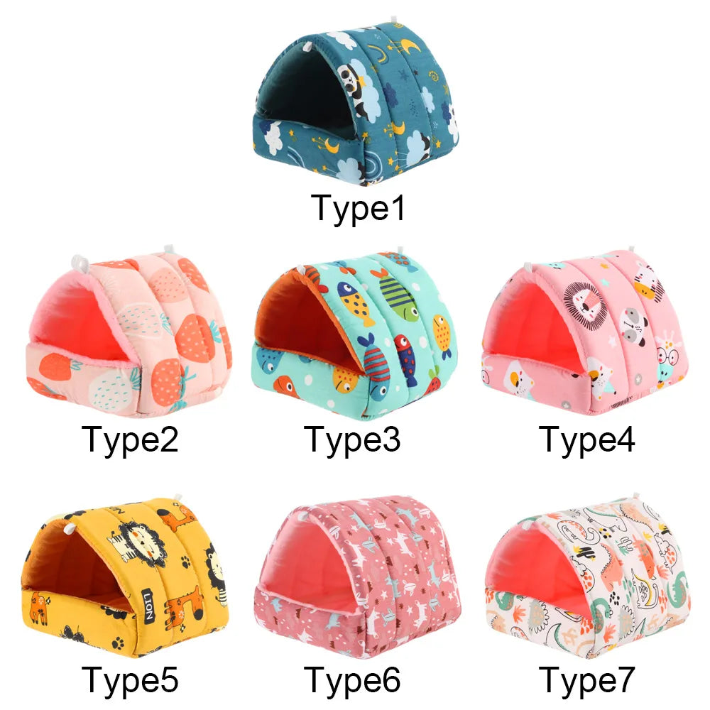 Winter Small Pet Sleeping Bed