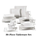 30/60 Pc. White Dinner Set / 12
