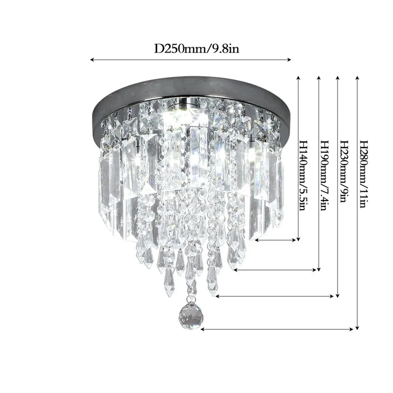 Crystal Led Ceiling, Modern Chandelier