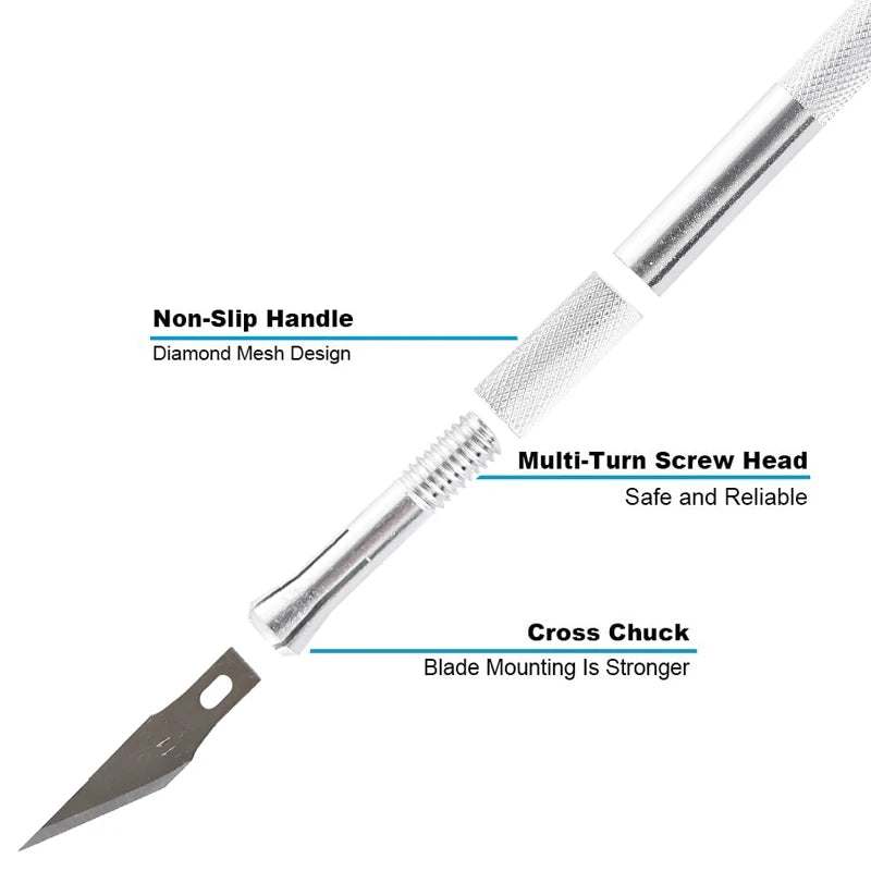 Engraving Knife Kit, 40/10pcs