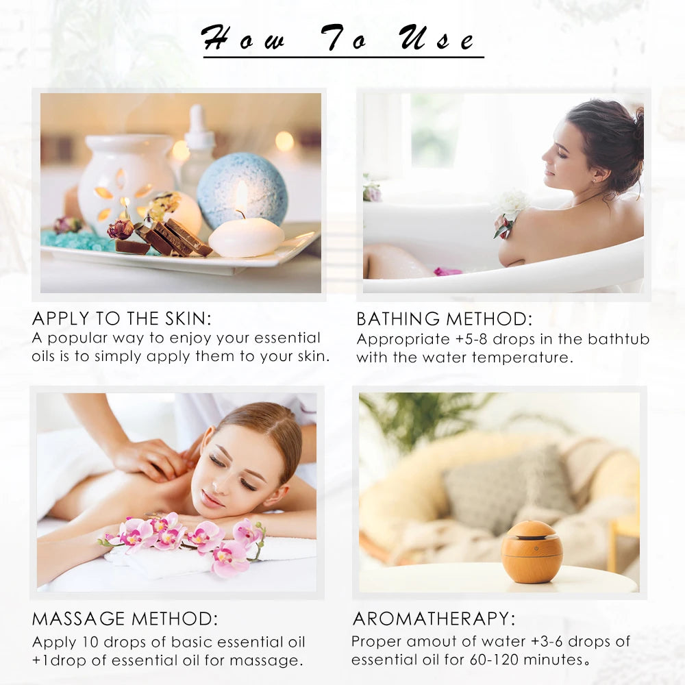 100ML Pure Essential Oil For Humidifiers