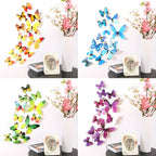 12Pcs Butterflies Wall Decals