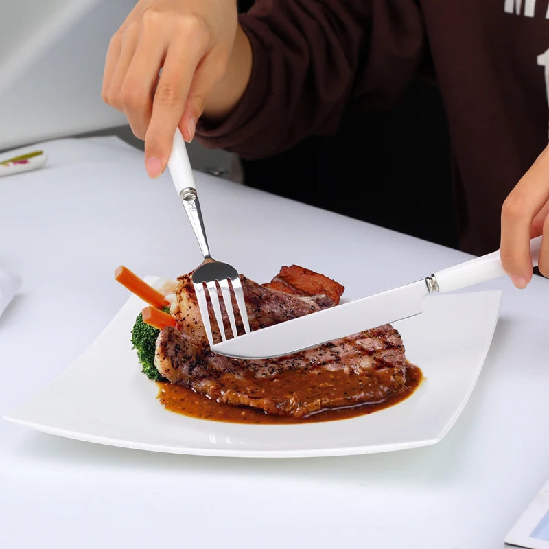 Ceramic Handle Tableware Set
