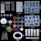 16 Epoxy Casting Molds Set