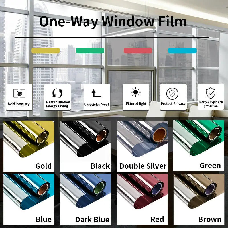 Mirror Reflective Window Film