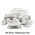 30/60 Pc. White Dinner Set / 12