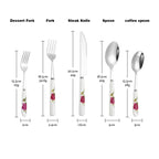 Ceramic Handle Tableware Set