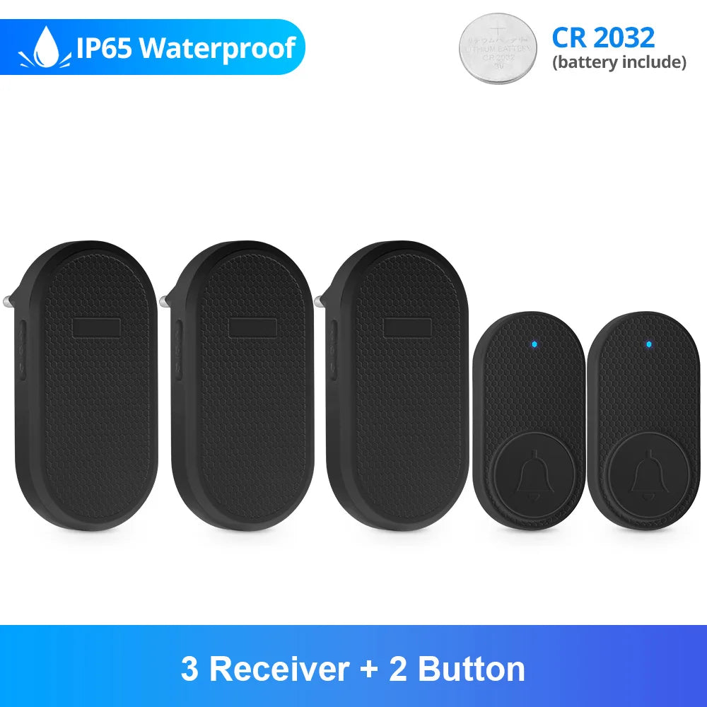 Wireless Doorbell Waterproof Button