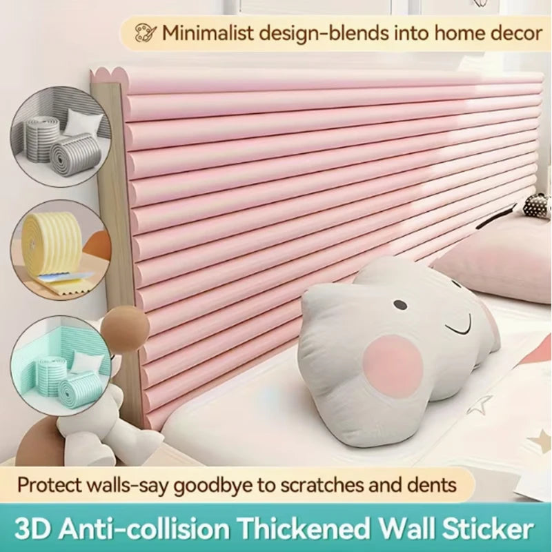 1Roll Textured Soft Edge Wall Stickers