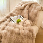 Faux Rabbit Blanket