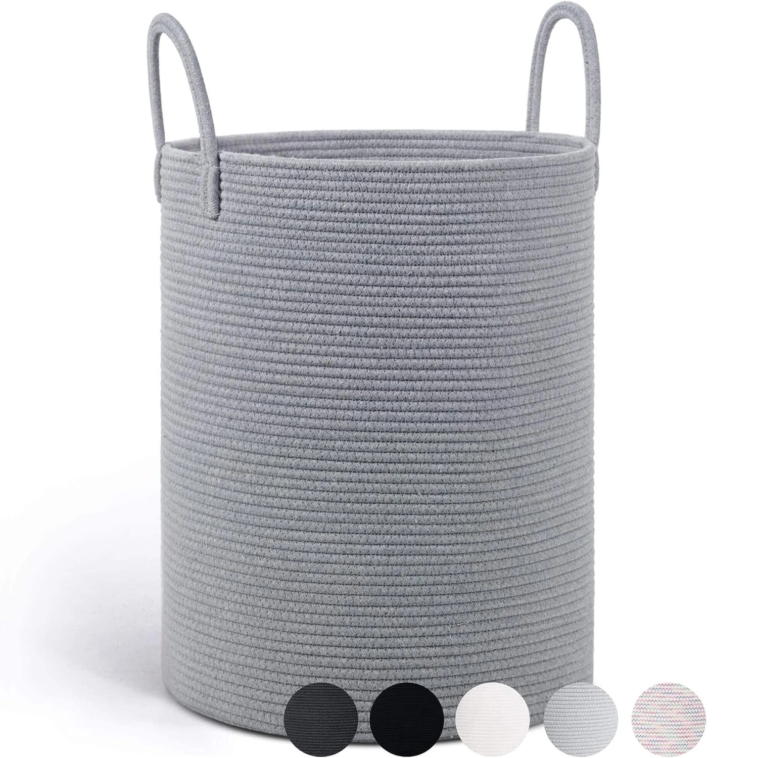 Large Storage Basket With Handles