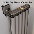 Shower Curtain Rod, Foldable