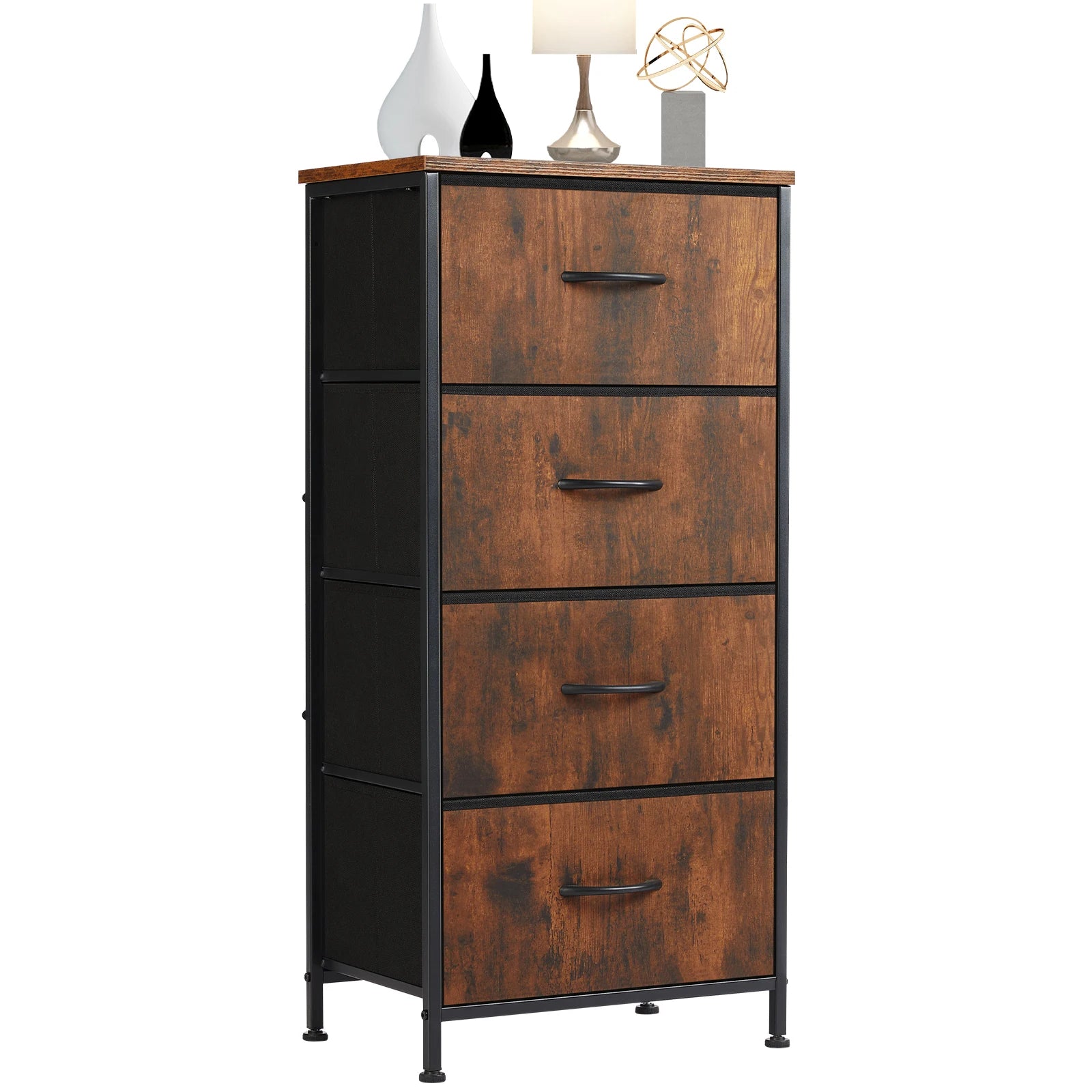 Dresser/ 4 Fabric Drawers
