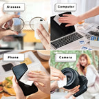 100 Disposable Eyeglass Cleaning Wipes