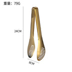Gold BBQ Tongs