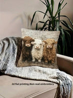 Highland Cow Pillowcase