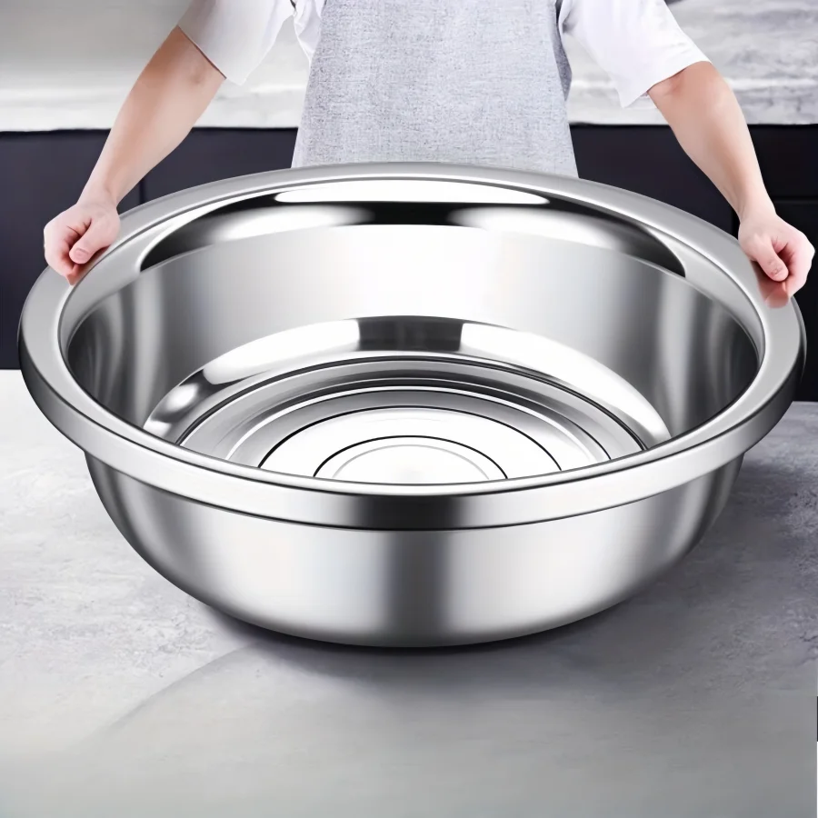 Oversized 36cm Metal Cooking Bowl
