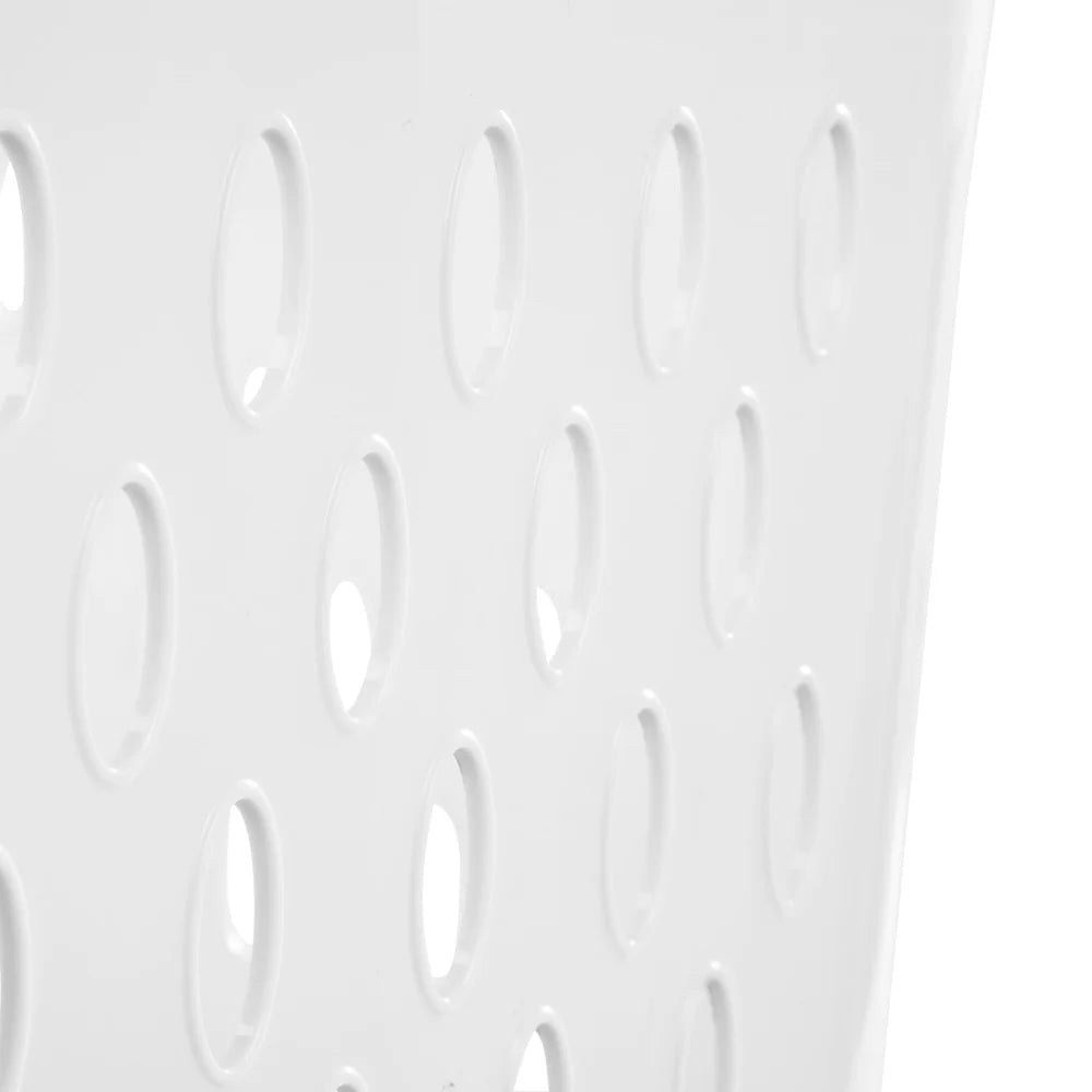Jumbo Plastic Laundry Basket with Ventilation Holes