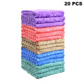 20pcs Solid Color Washcloths