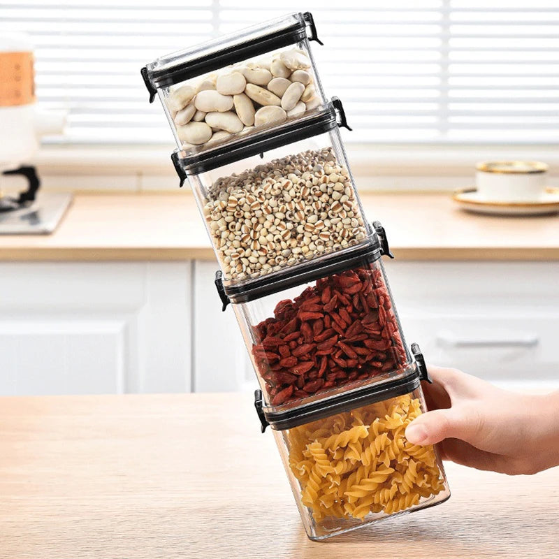 Storage Organizer Jars Set