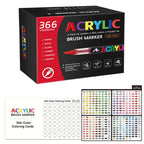 12-366 Colors Acrylic Paint Markers