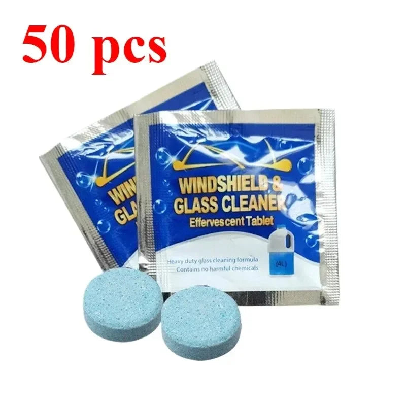Effervescent Tablet Glass Solid Detergent