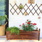 Wood Planter Raised Garden Planter Bed