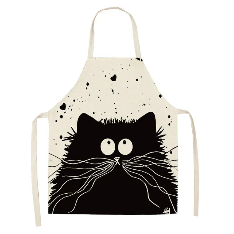 Cartoon Cat Apron