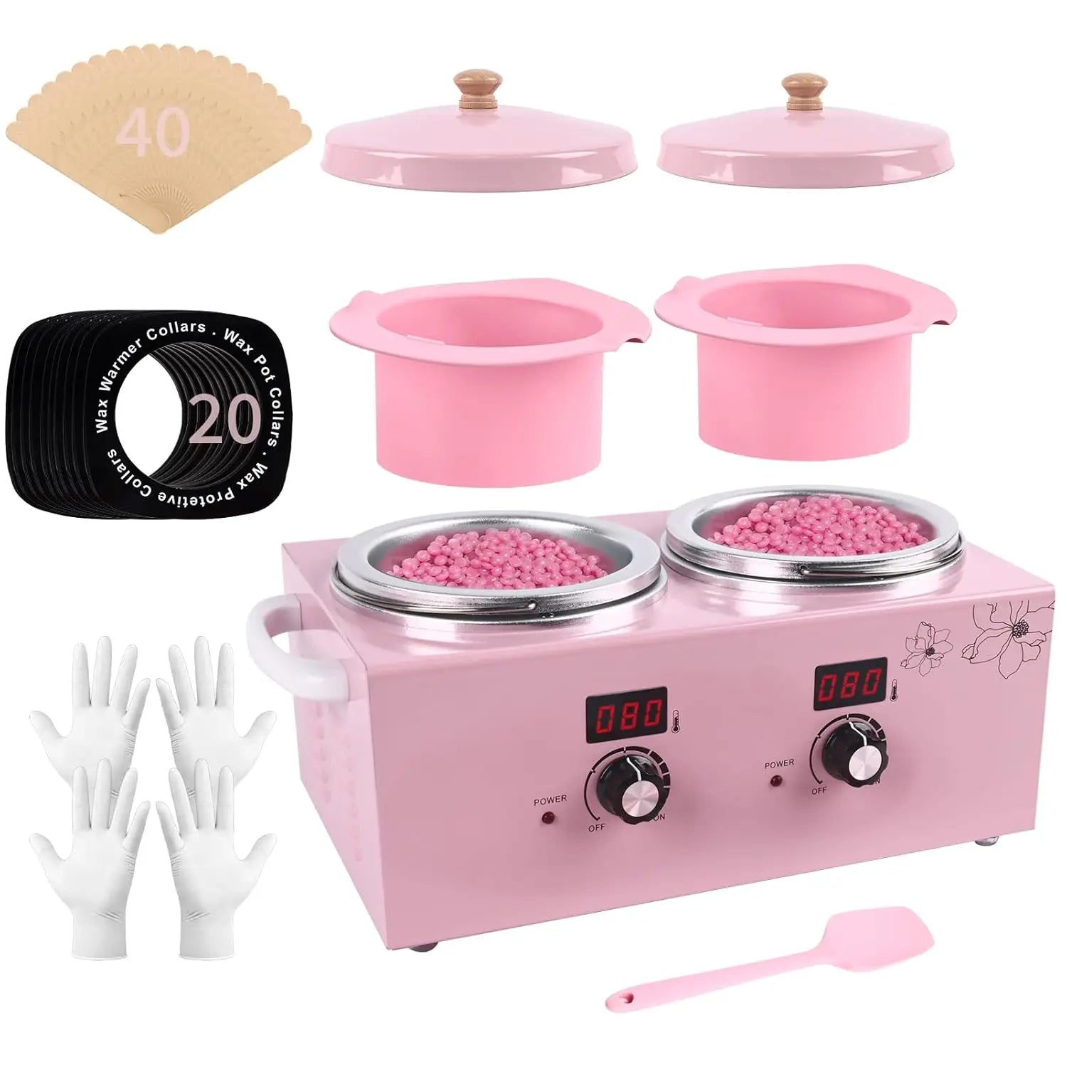 Double Pot Wax Warmer