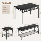 Dining Room Table Set for 4